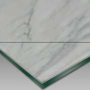 Carrara-Glass Laminated Panel
